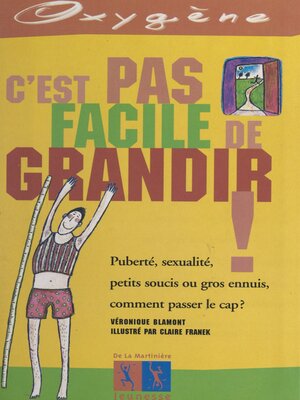 cover image of C'est pas facile de grandir !